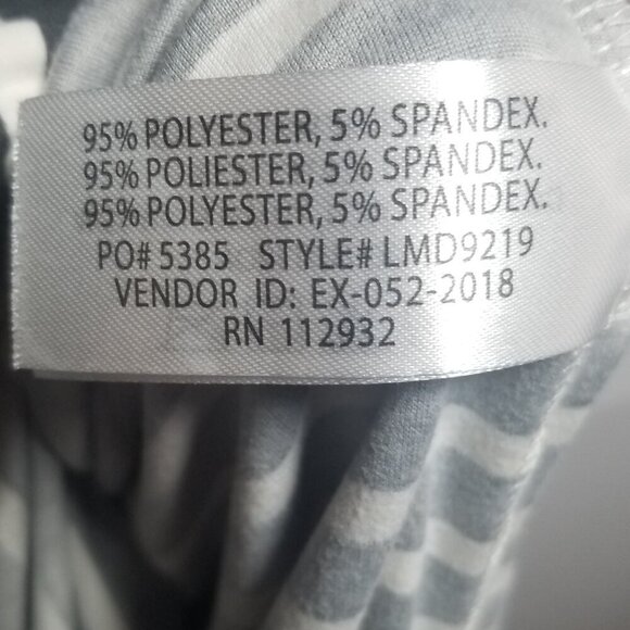 NWT Women's Gray/White Nautical Maxi Dress Sz M - Picture 5 of 5